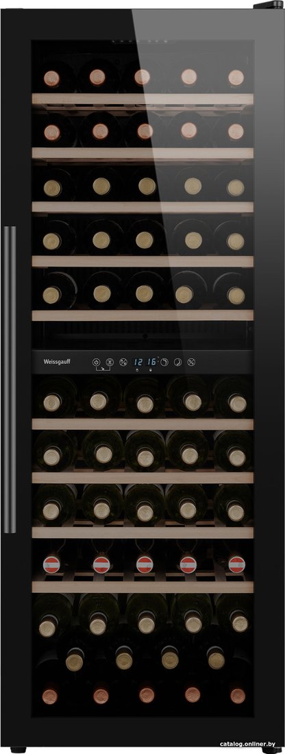 Винный шкаф Weissgauff WWC-77 DB DualZone