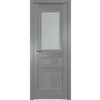 Межкомнатная дверь ProfilDoors 2.39XN L 90x200 (грувд серый, стекло матовое)