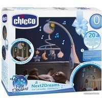 Музыкальная карусель Chicco Next2Dreams 00007627200000 (голубой)