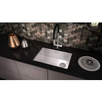 Кухонная мойка ZorG Zerox 59 U / IF Side SF Zurinox Steel