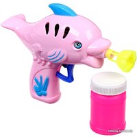 Пистолет для создания мыльных пузырей Funny Toys Фиолетовая рыбка 2496971 в Витебске