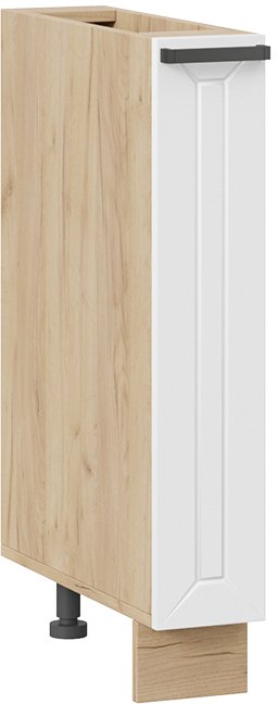 

Шкаф напольный Трия Лорас 1Н15К (дуб крафт золотой/холст белый)