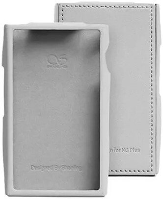 Чехол Shanling M3 Plus Leather Case (серый)