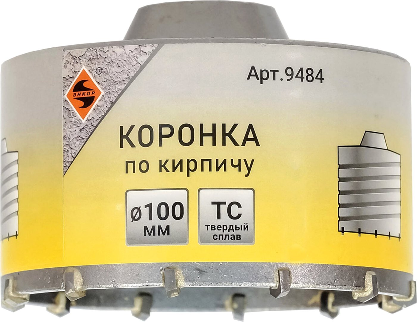 

Коронка Энкор 9484