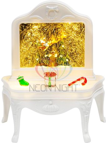Светильник Neon-Night "Столик" с эффектом снегопада 501-064