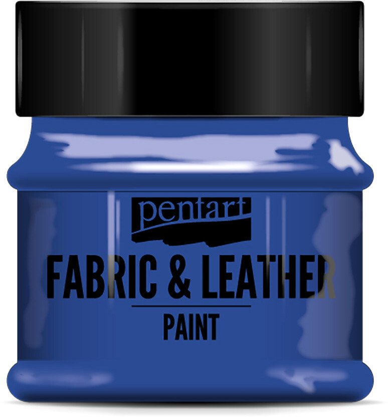 

Краска для текстиля Pentart Fabric & Leather paint 50 мл (синий)