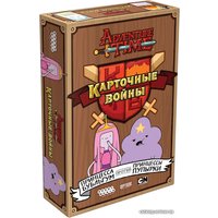 Карточная игра Мир Хобби Время приключений: Принцесса Бубыльгум против Принцессы Пупырки