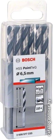 Набор сверл Bosch 2608577233 (10 предметов)