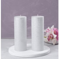 Набор свечей Мелт 200 мм (2 шт, серебряный)