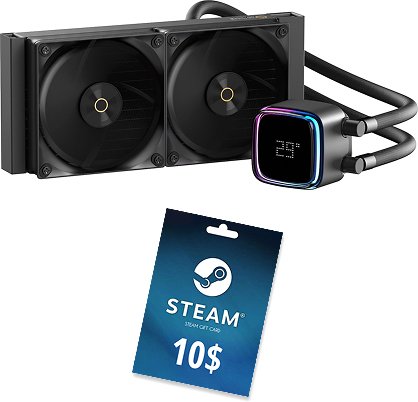 

Система жидкостного охлаждения для процессора Ocypus Iota L24 BK + код 10 для Steam (Европа + РБ)