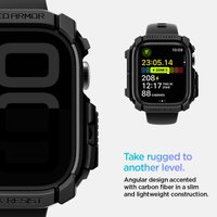 Чехол Spigen Rugged Armor для Apple Watch 10 42 мм ACS08585 (черный)
