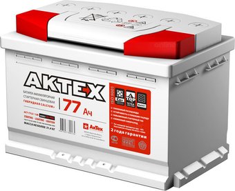 Автомобильный аккумулятор АкТех 6CT-77A3 R (77 А/ч)