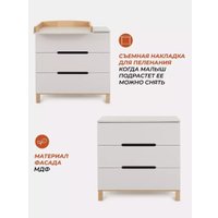 Детский комод Rant Indy 96 (crystal beige)