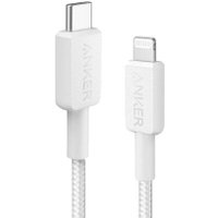 Кабель Anker PowerLine 322 A81B5 USB Type-C - Lightning 60W (0.9 м, белый)