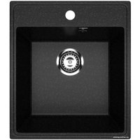 Кухонная мойка Practik PR-M 425-004 (черный оникс)