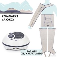 Массажер для ног и тела WelbuTech Gapo Alance Люкс, X-Long (аппарат+мат+манжеты, бежевый)