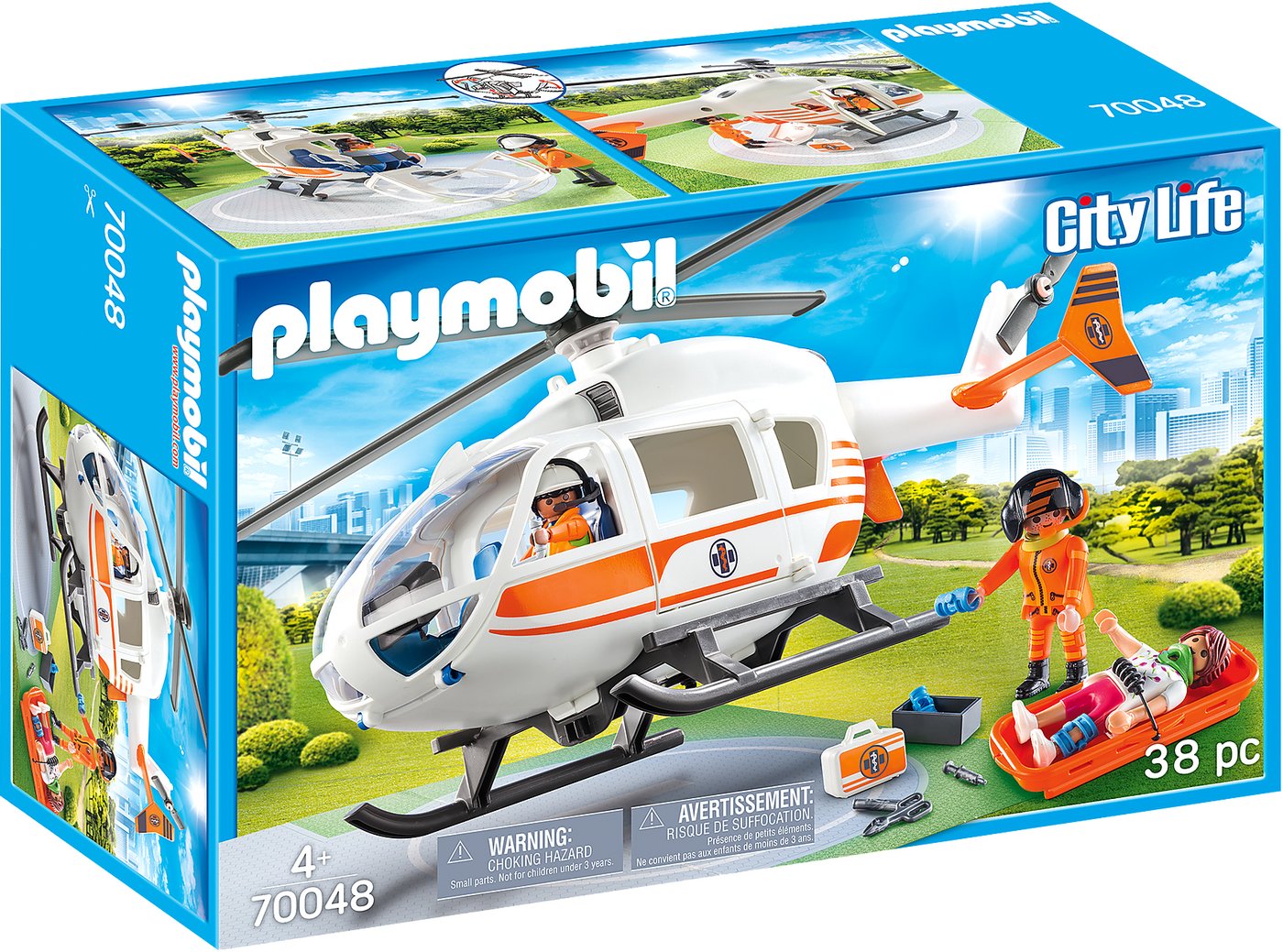 

Конструктор Playmobil PM70048 Спасательный вертолет