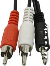 Кабель BaseLevel BL-3.5Jack / 2RCA-5.0