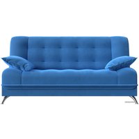 Диван Лига диванов Анна 102742 (велюр, голубой)