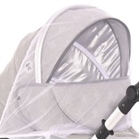 Универсальная коляска Lorelli Boston 2021 (3 в 1, beige string stars)