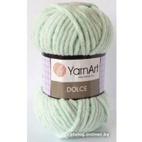 Пряжа для вязания Yarnart Dolce 100% микрополиэстер 753 100 г (120 м, нежный мятный)