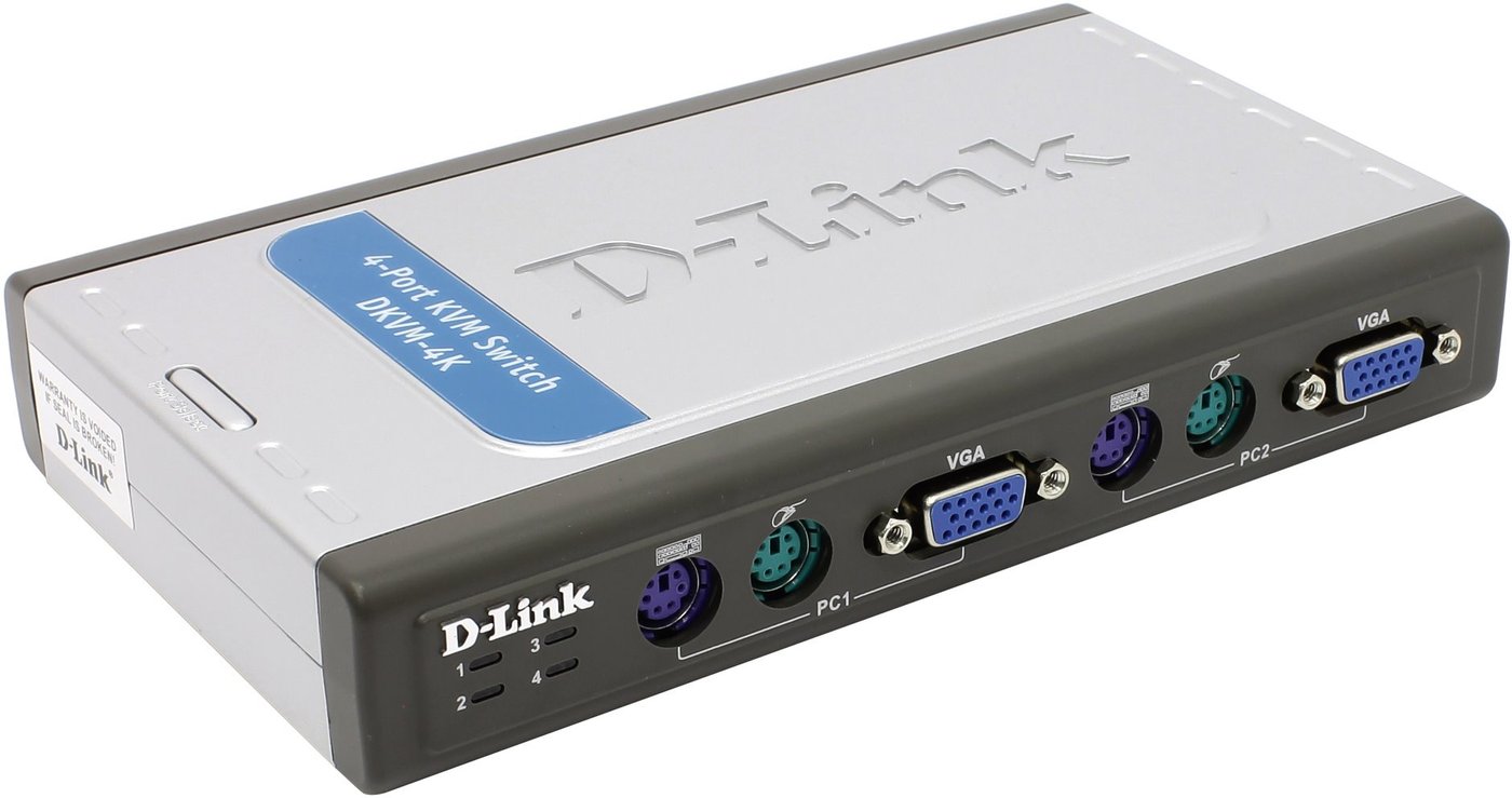 

KVM переключатель D-Link DKVM-4K-B2A