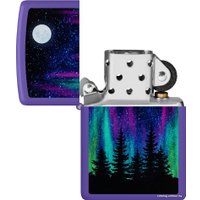 Зажигалка Zippo 48565 Night In The Fores Purple Matte