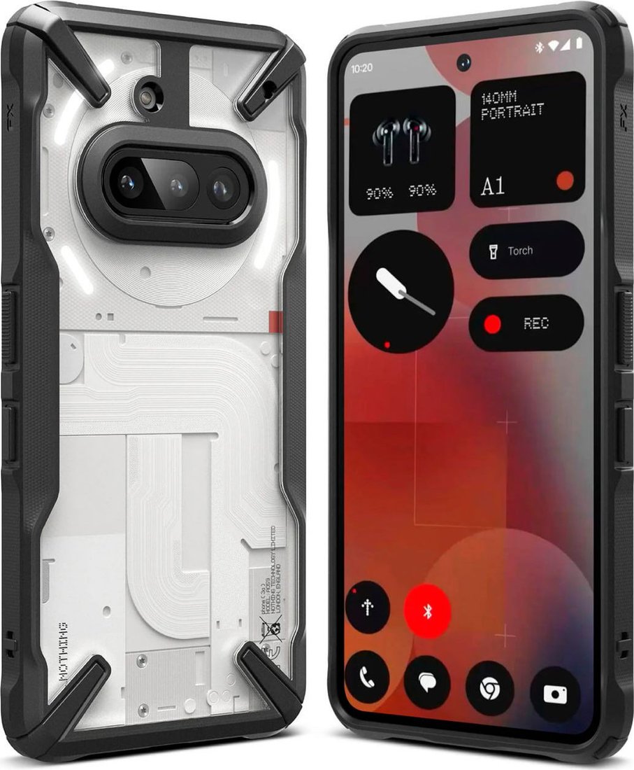 Чехол для телефона Ringke Fusion X для Nothing Phone (3A) Black