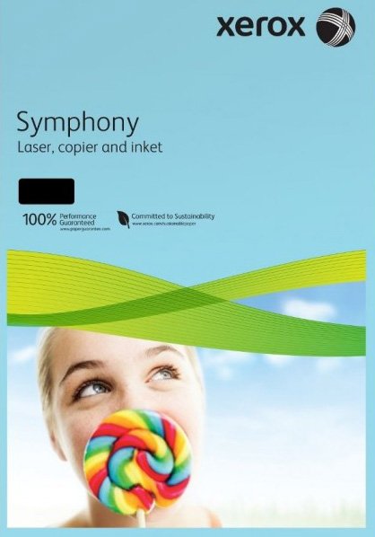 

Офисная бумага Xerox Symphony Pastel Blue A4, 500л (80 г/м2) [003R92057]