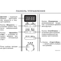 Микроволновая печь Kraft KF20MW7W-301M