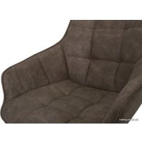 Стул с подлокотниками Aero B815-m COW TOB BK (табак)