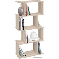 Стеллаж Polini Kids Home Smart фигурный 4 секции 0002273.68 (дуб)