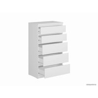 Комод Mio Tesoro Кастор 5 ящиков 2.03.02.070.1 (белый)