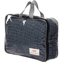 Чехол для дивана Mio Tesoro С оттоманкой ПО-3 Люкс 6857 (антрацит, левый)