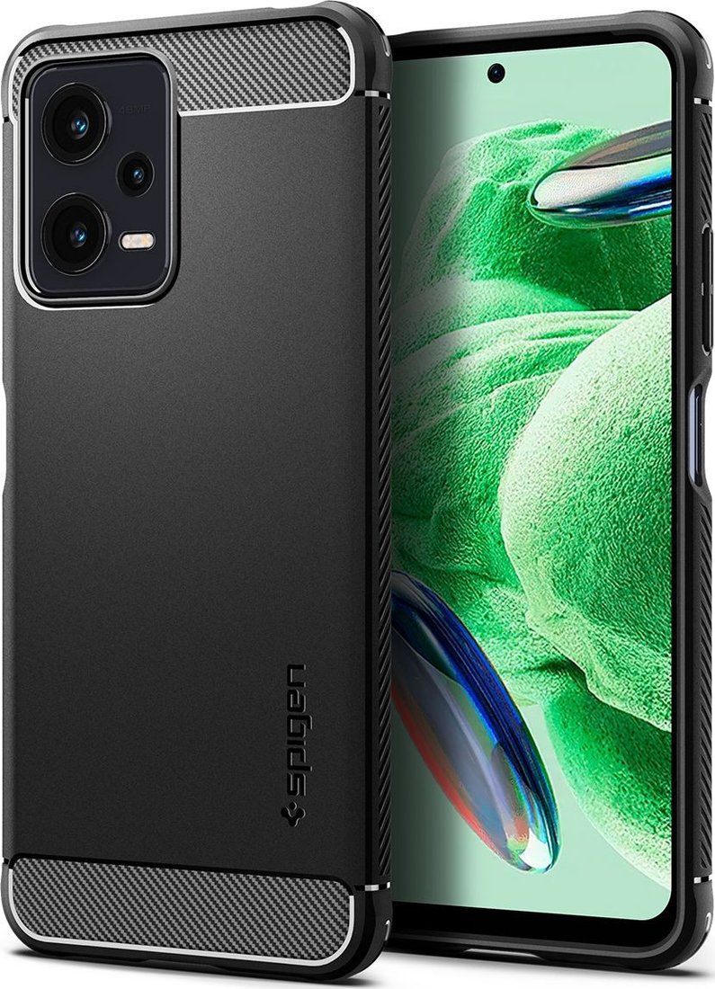 

Чехол для телефона Spigen Rugged Armor для Xiaomi Redmi Note 12 5G/POCO X5 5G ACS05787 (черный)