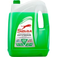 Антифриз Sibiria G-11 -40 зеленый 10кг