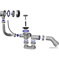 Сифон Unicorn S101