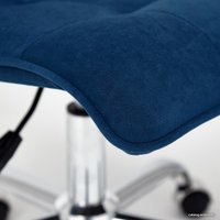 Офисное кресло TetChair Зеро (флок, синий)