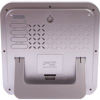 Настенные часы Bresser MyTime Meteotime LCD (серебристый)