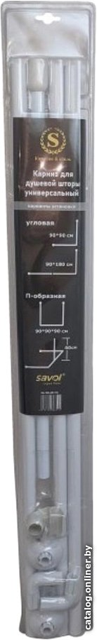 Карниз для ванны Savol SK-8017S (белый)