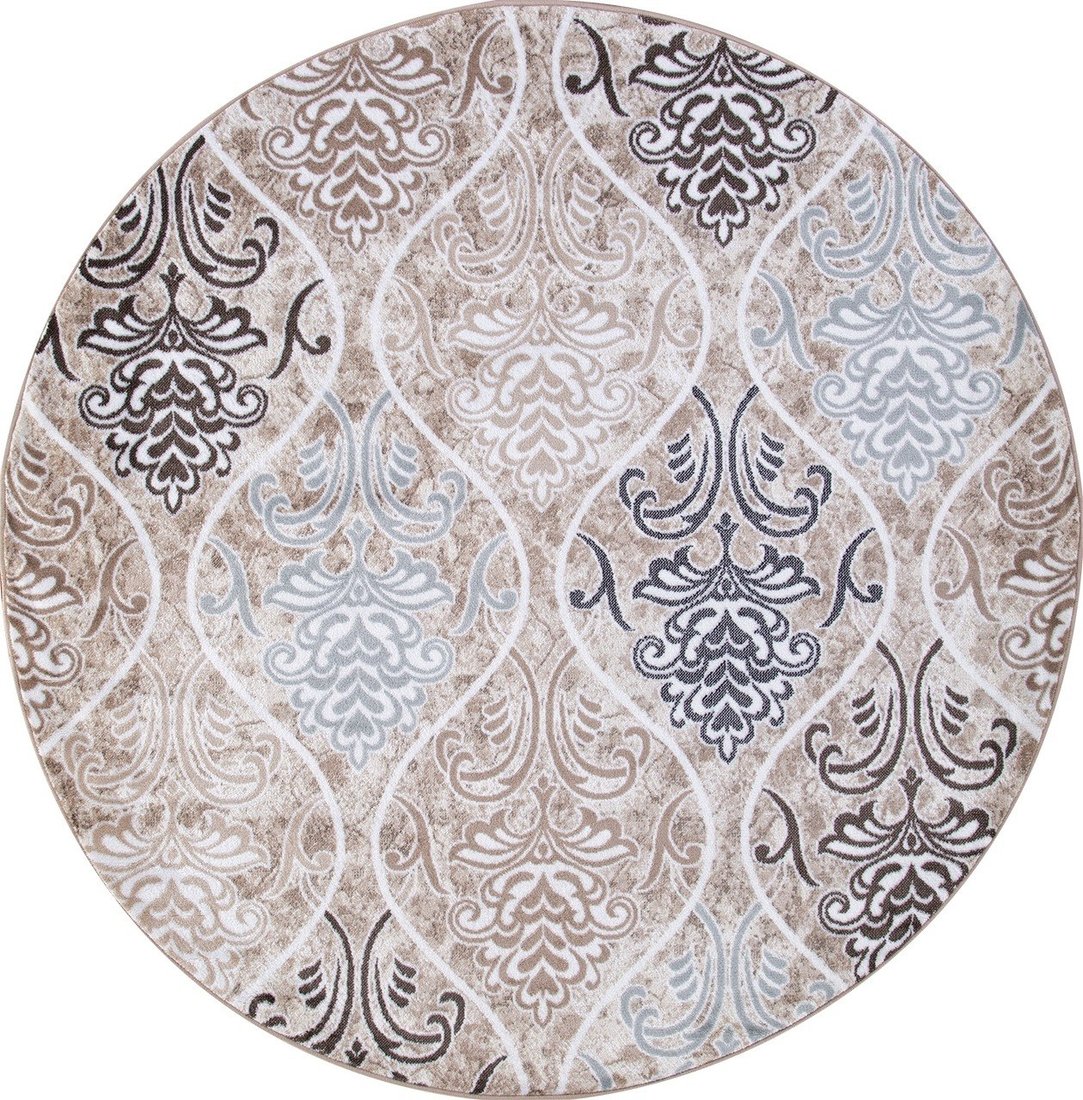 

Ковер для жилой комнаты Merinos Valencia Deluxe d310-DAIRE-CREAM-BROWN (2х2)