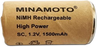 Аккумулятор Minamoto MH-1500SC/HP 1500mAh 1шт