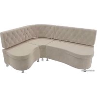 Угловой диван Лига диванов Вегас 105168 (левый, бежевый)