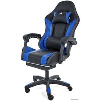 Игровое (геймерское) кресло Jiqiao DG8003 (черный/синий)