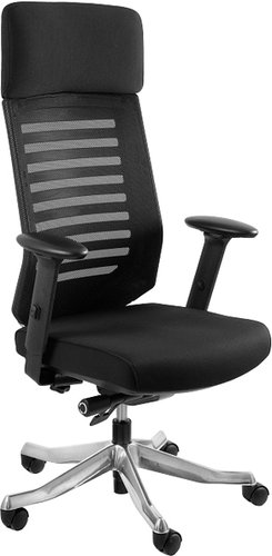 Офисное кресло UNIQUE Velo (черный)