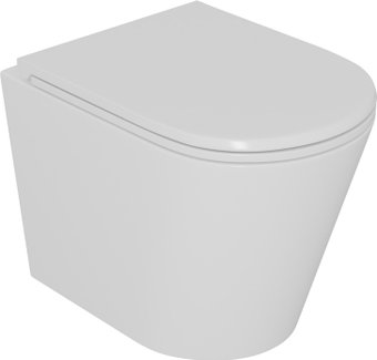 Унитаз подвесной D&K Venice DT1026016 (белый, сиденье микролифт)