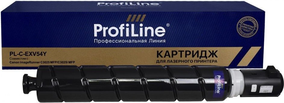 

Картридж ProfiLine PL-C-EXV54Y-Y (аналог Canon C-EXV54Y)