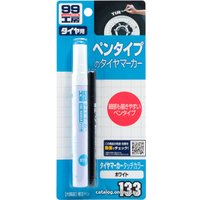  Soft99 Маркер для резины белый Tire Marker White 8мл 09133