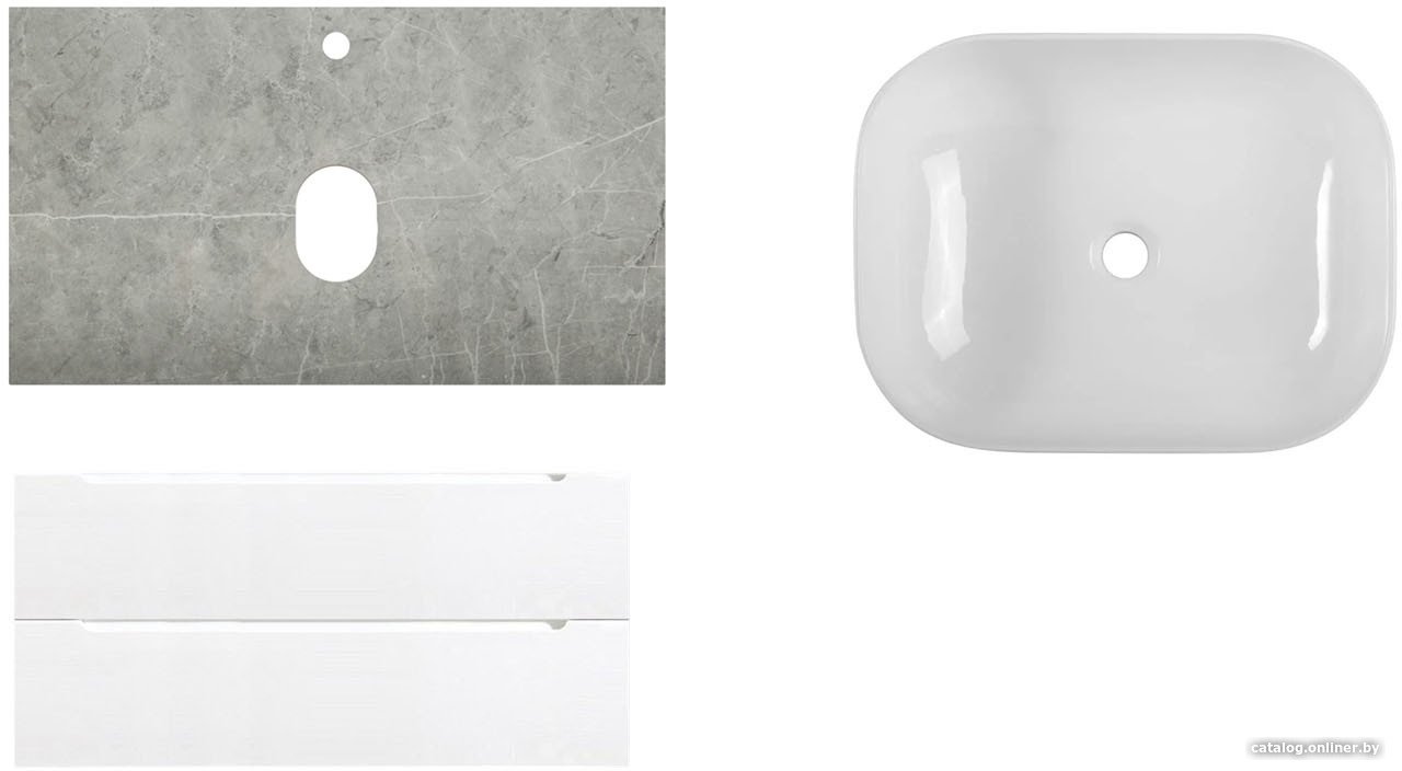 BelBagno Тумба с умывальником Etna 100 ETNA100BL-KEPMGL-1302-SET