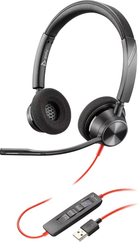 

Офисная гарнитура Plantronics Blackwire 3320 USB-A